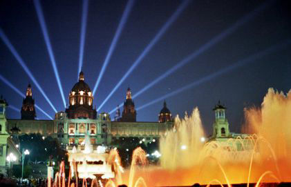 Fuentes mágicas de Montjuic